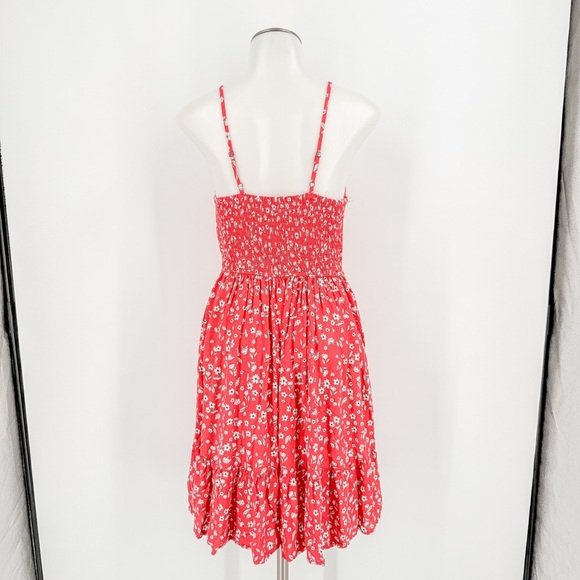 Jopra Red Sleeveless Spaghetti Strap Dress - Picture 3 of 4